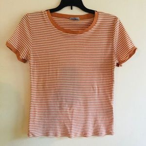 Crew Neck Striped Top